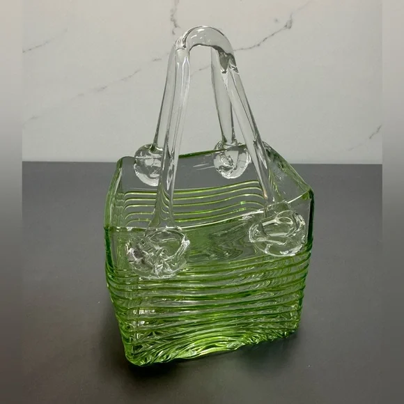 Green Glass Handbag - Picture 1 of 3